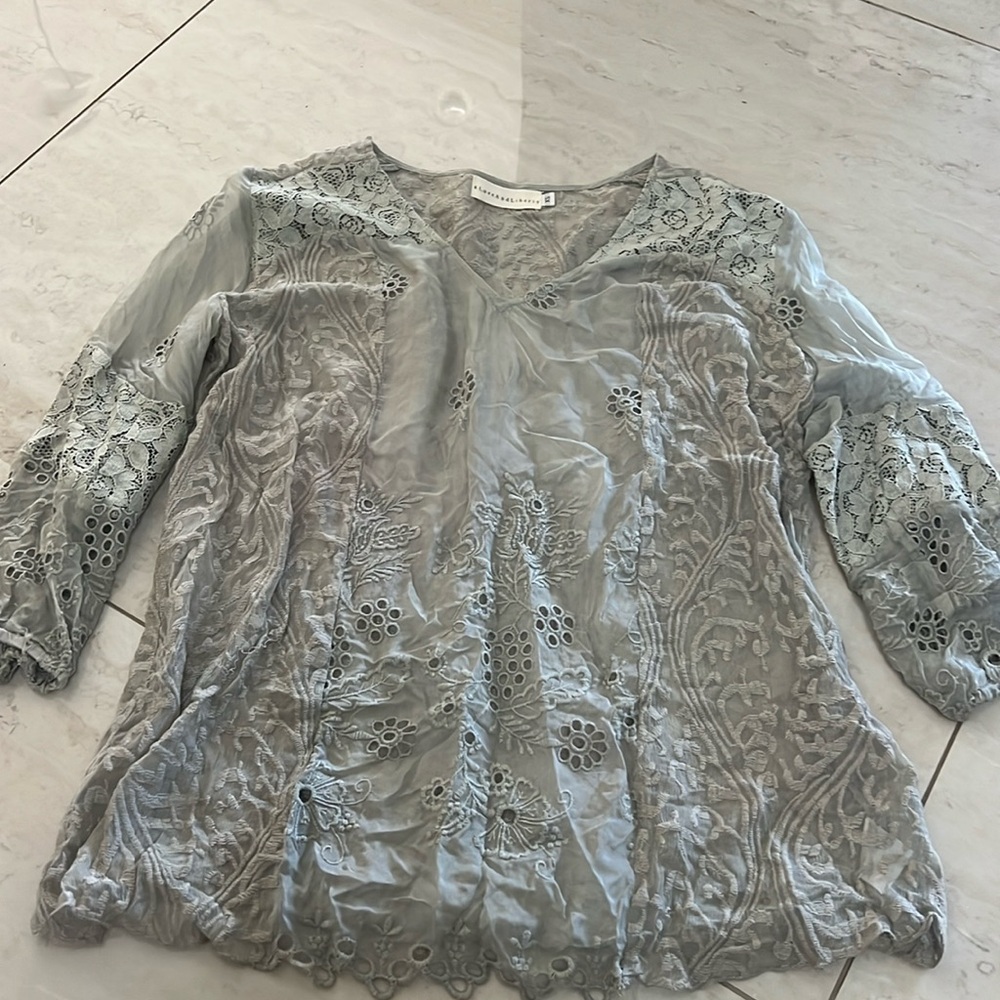 Love And Liberty grey beautiful top